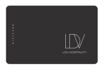 LDV logo over dark plum purple background